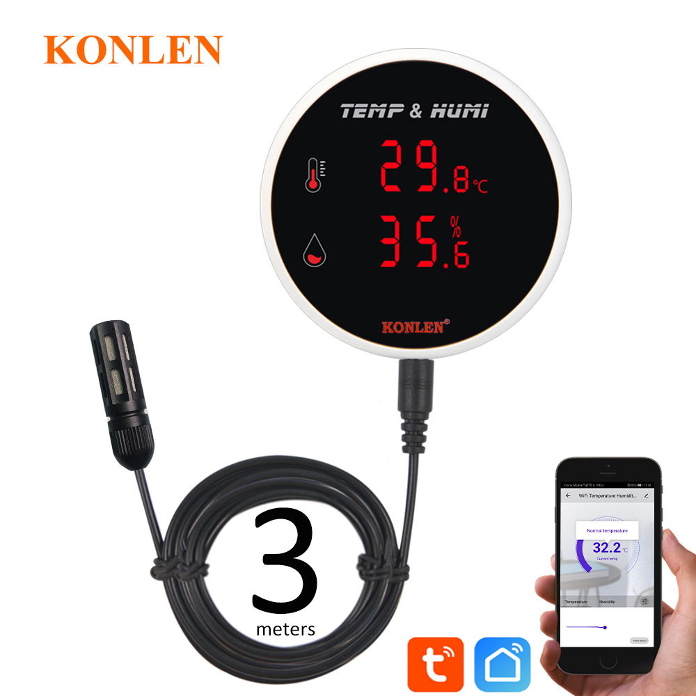 Tuya WIFI 온도 습도 센서 온도계 습도계 가정용 - Digital Hygrometer Probe 리뷰 및 가격