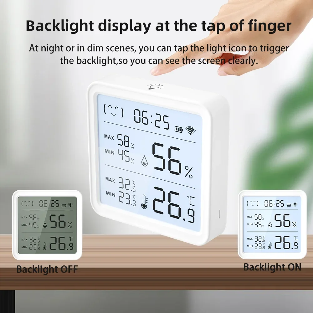 스마트 라이프용 Tuya WiFi 온도 습도 센서 백라 - Digital Hygrometer Probe 리뷰 및 가격