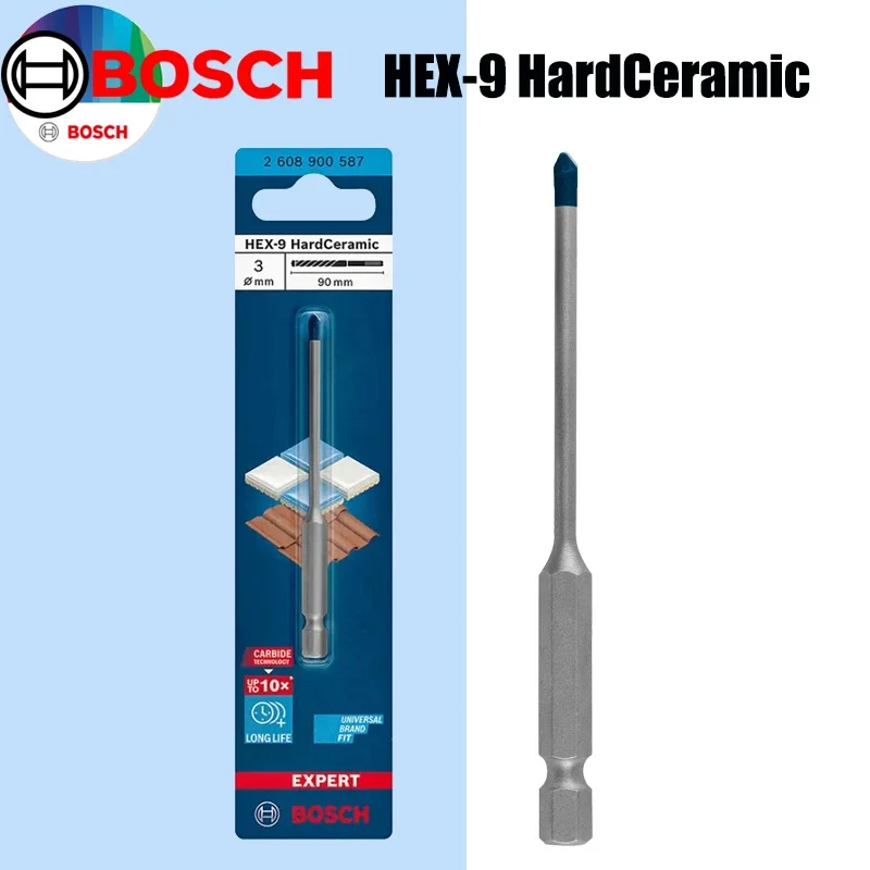 BOSCH Hex-9 하드 세라믹 드릴 비트 EXPER - Ceramic Tile Floor 리뷰 및 가격