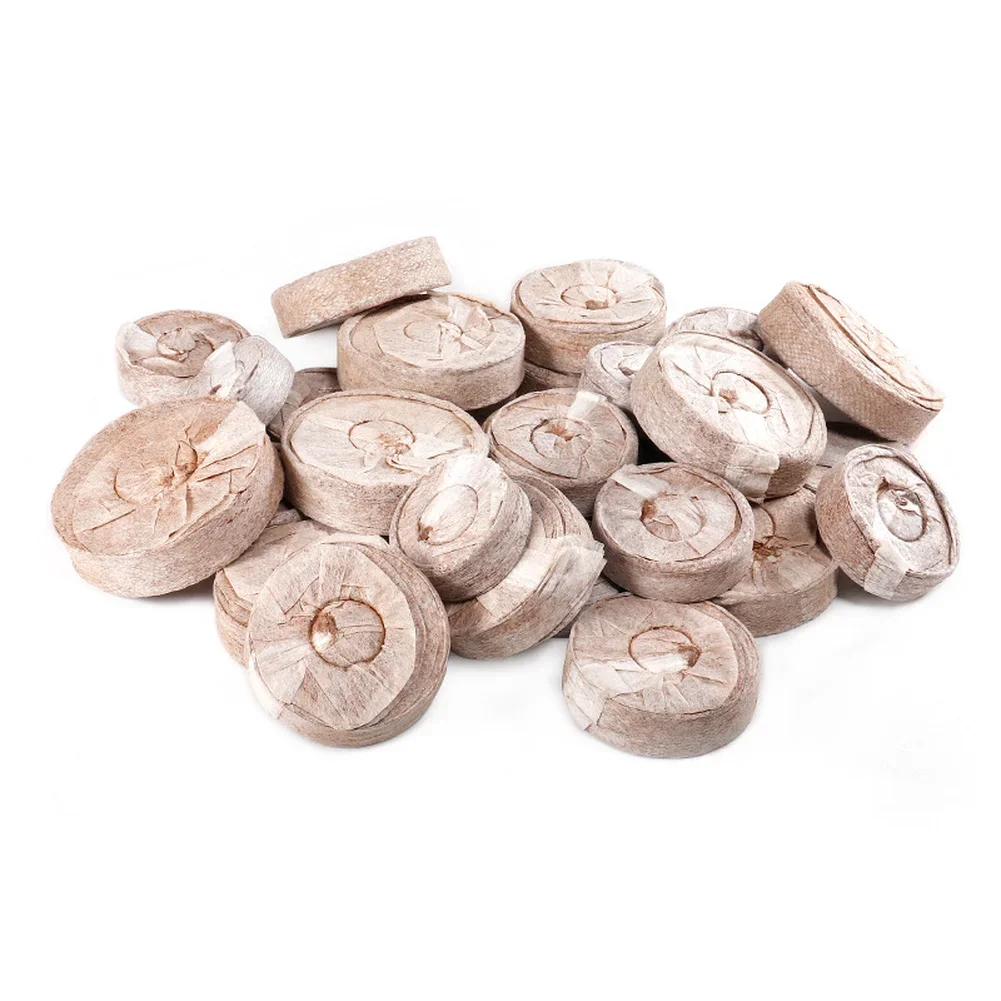 100개 압축 코코 코이어 펠릿, 자연 코코넛 섬유 배 - Substrate Coconut Fiber 리뷰 및 가격