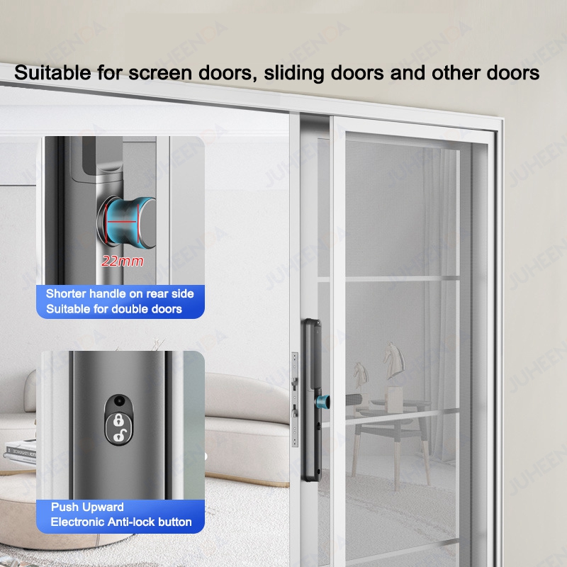 TTLock 앱 스마트 알루미늄 문짝 잠금 장치, 방수 - Glass Door Hinge 리뷰 및 가격